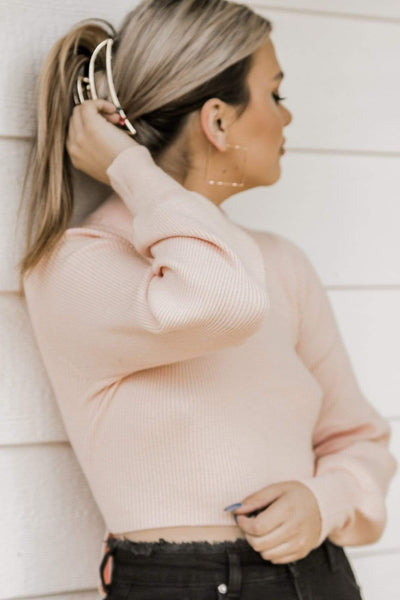 Pretty In Pink Sweater - Select Trends Boutique
