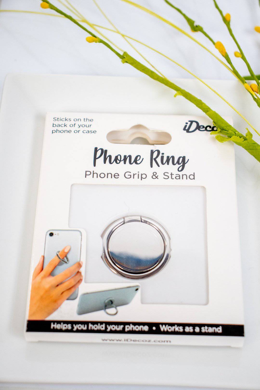 Silver Phone Ring - Select Trends Boutique